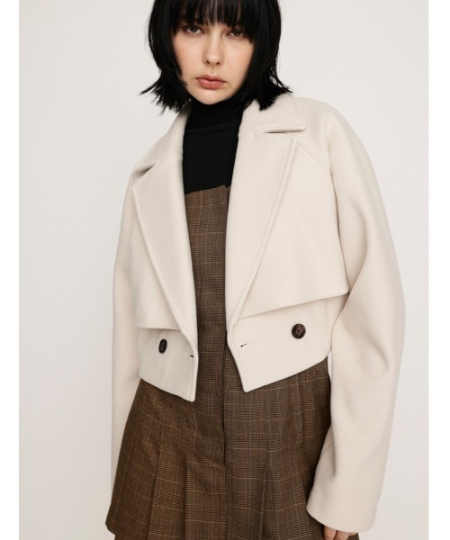 SLY CROPPED TRENCH COAT