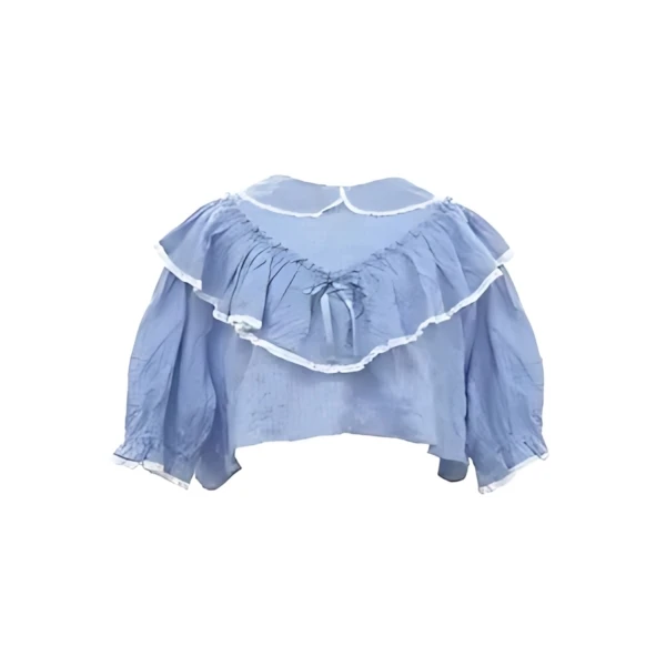 MIKIOSAKABE Short Cotton Blouse