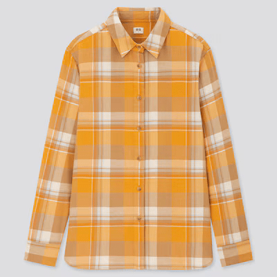 UNIQLO フランネルチェックシャツ
