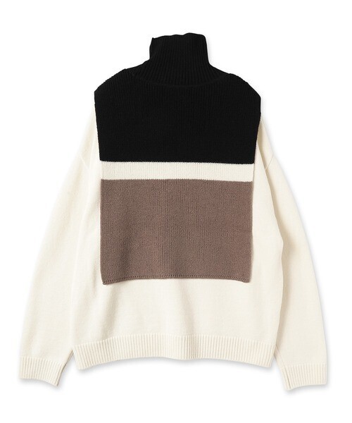 CULLNI Turtleneck Vest Layered Knit