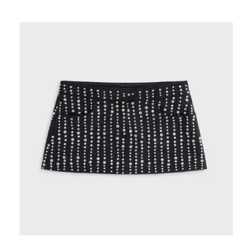 KITH Lisa Nari Studded Denim Mini Skirt