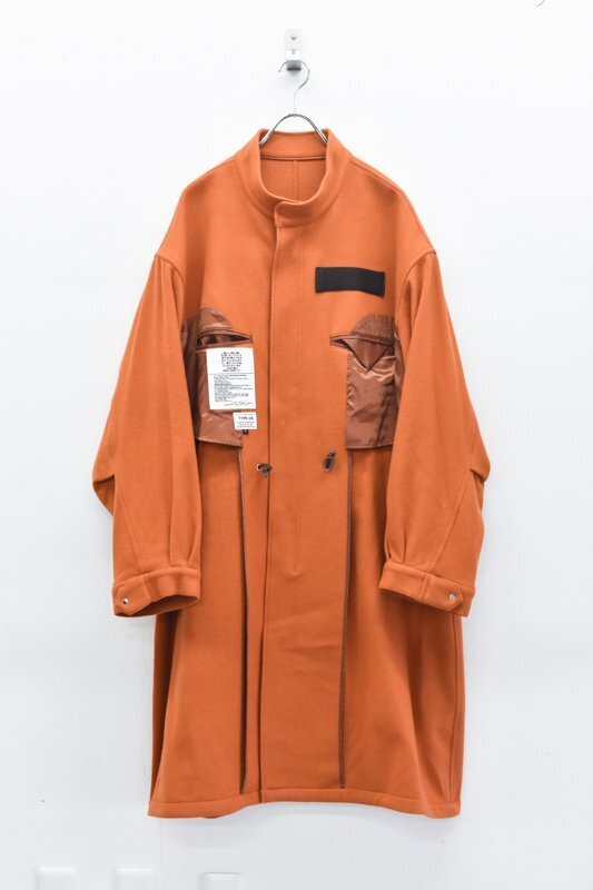 elephant TRIBAL fabrics Inside Out M65 Melton Coat