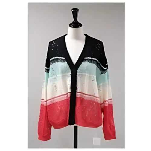 Kota Gushiken Broken Lace Border Cardigan