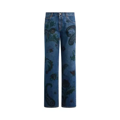 ETRO ペイズリー ジーンズ
