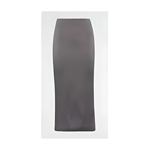 PRADA Stretch satin midi-skirt