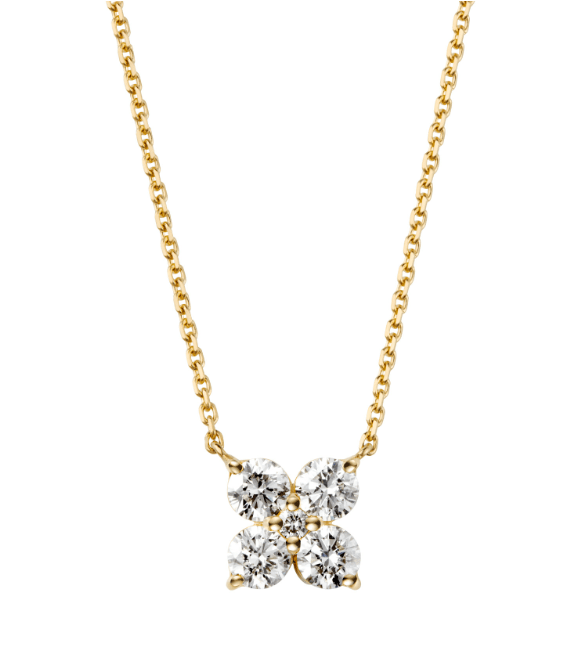 Vendome Aoyama ダイヤモンド カローラ ネックレス