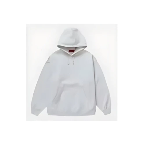 Supreme 2023AW Satin Applique Hooded Sweatshirt