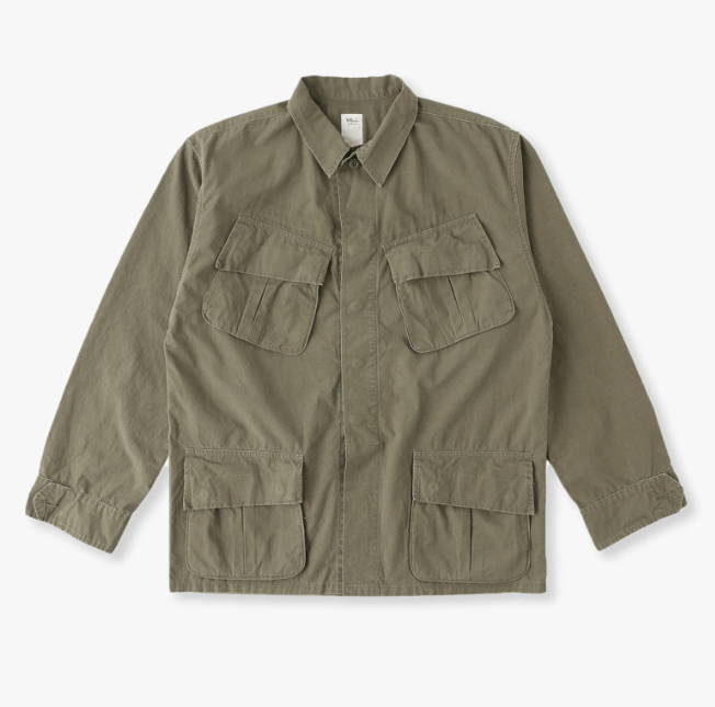 Ron Herman Organic Cotton Ripstop Jungle Fatigue Jacket