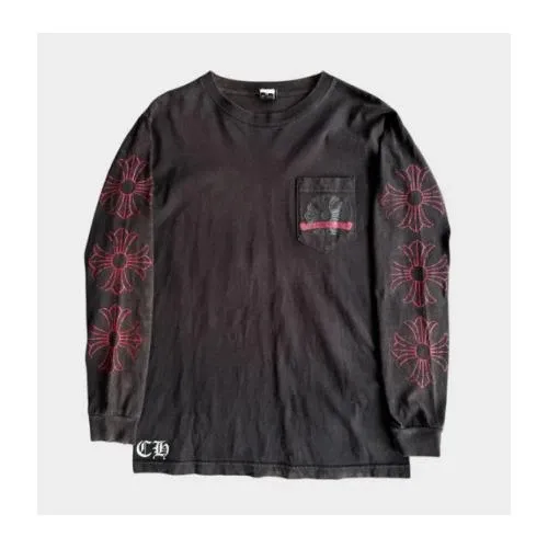 Chrome Hearts Cracked Horseshoe Longsleeves