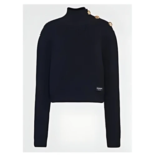 PRADA ウール タートルネック セーター