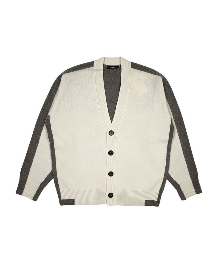 CINOH BI COLOR CARDIGAN