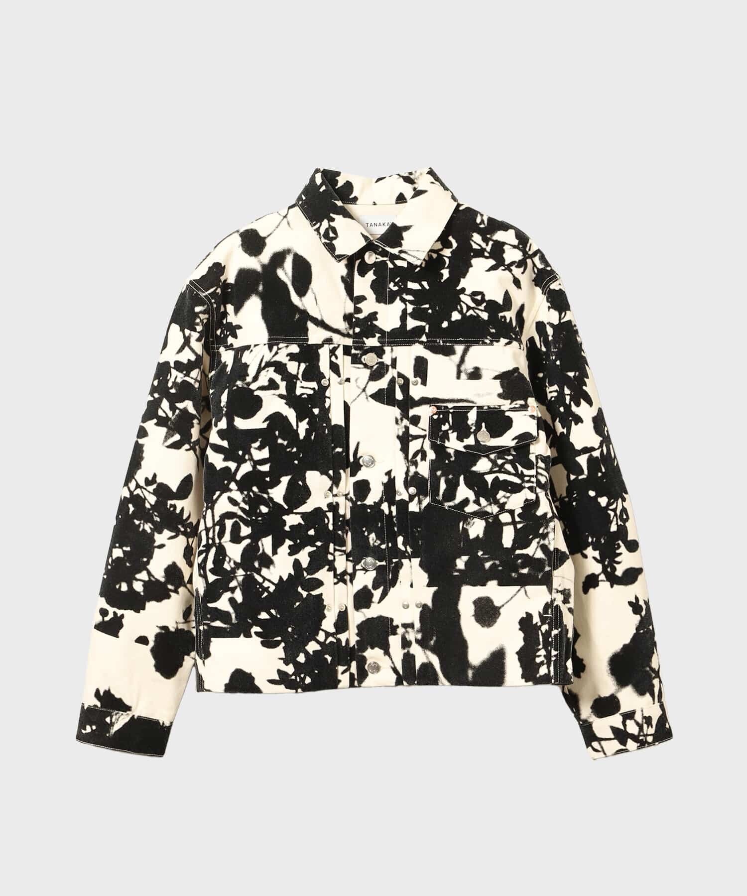 TANAKA THE JEAN JACKETBLACK ROSE