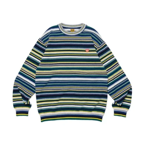 HUMAN MADE Multi Striped Knit Sweater "Green"