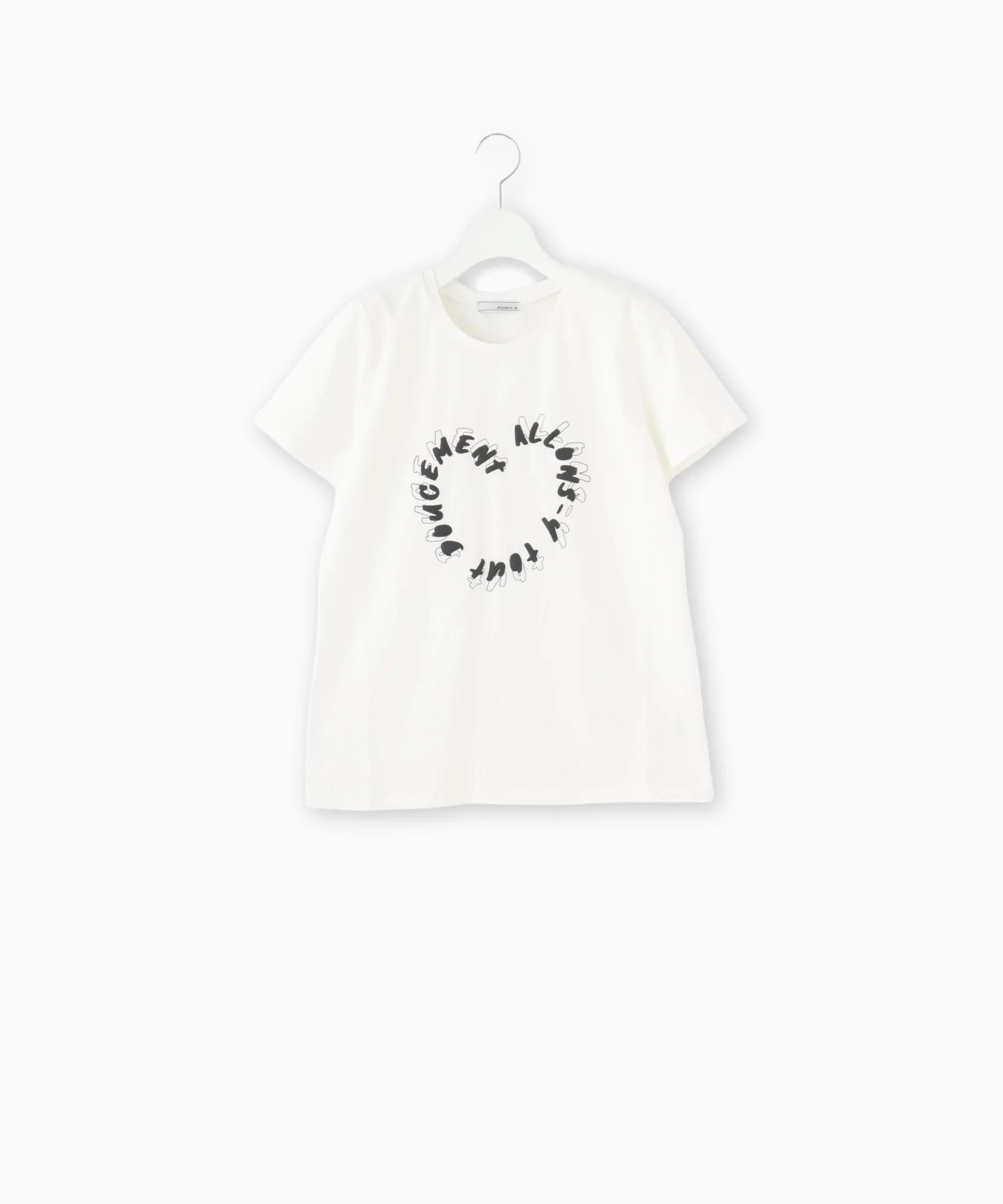 BEATRICE ハートロゴプリントTシャツ