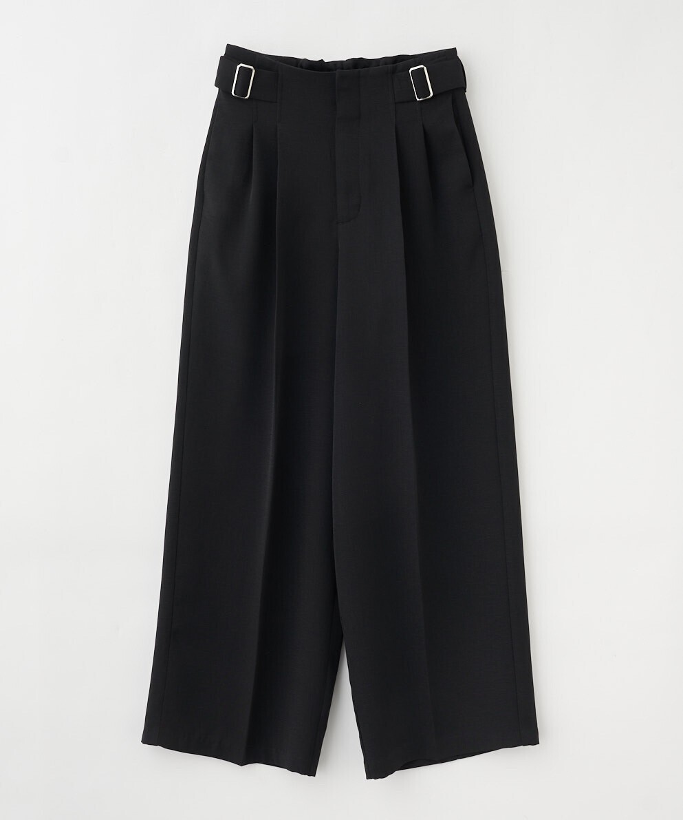 Stola. 吸水速乾バックル付きワイドパンツ