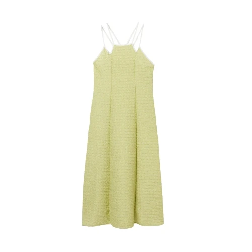 MARTE Front Design Piping Dress