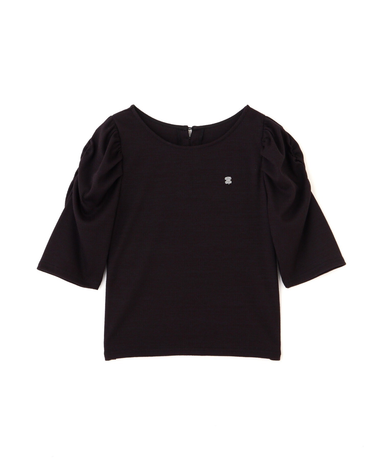 JILL by JILL STUART プレート付きパワショルカットソー
