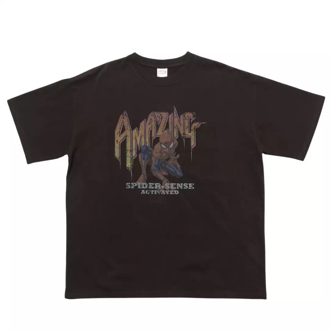 Disney MARVEL 製品染め半袖Ｔシャツ スパイダーマン