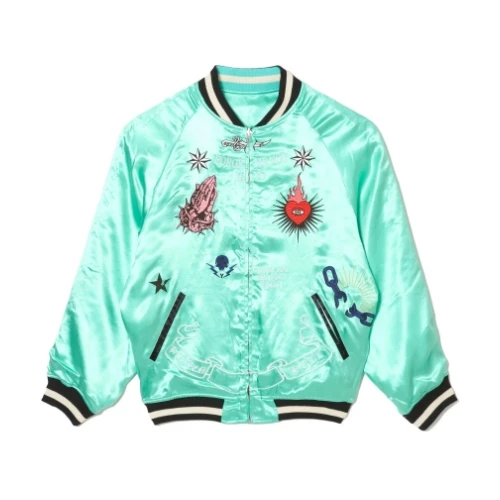 MAYO EAGLE THUNDER EMBROIDERY REVERSIBLE SOUVENIR JACKET