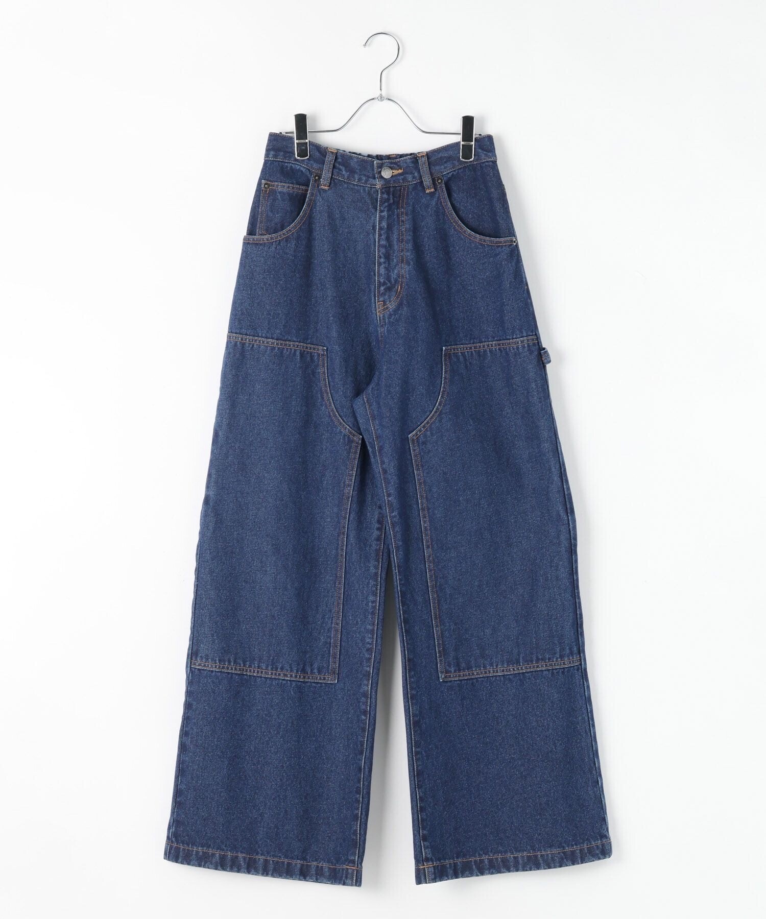 PBLIM 《UNISEX/3サイズ展開》ペインターバギデニム