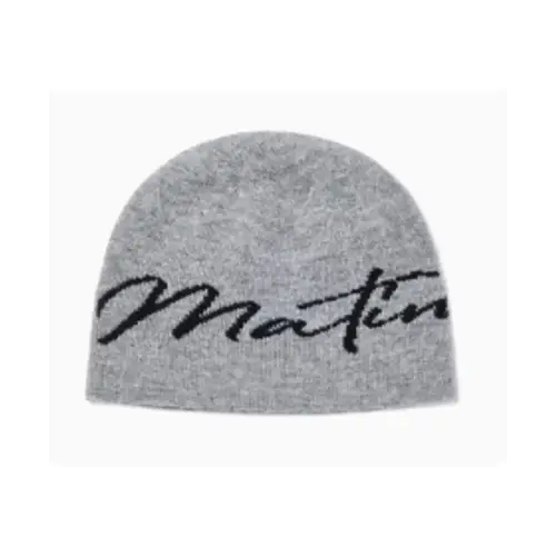 Matin Kim MATIN LOGO SCRIPT BEANIE