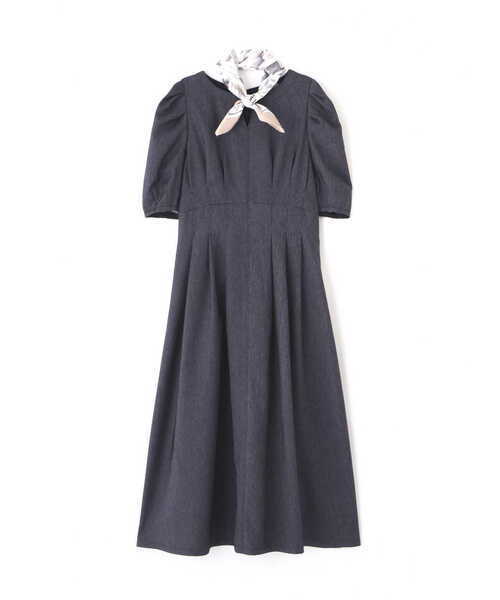 JILLSTUART スカーフツキタックウエストワンピース