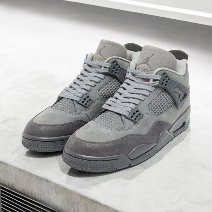 NIKE Air Jordan 4 Retro SE "Wet Cement / Olympic"