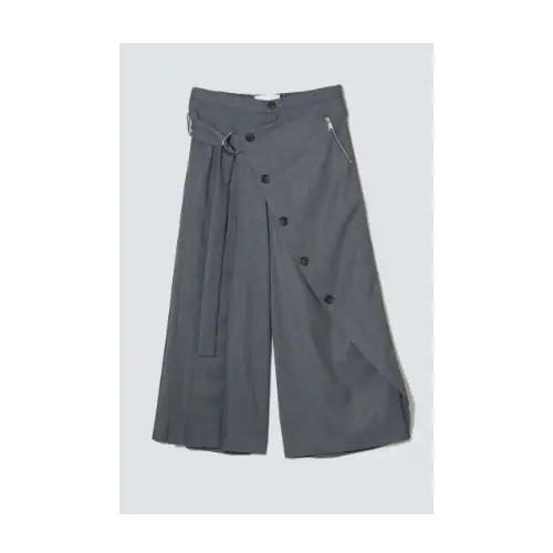 MIKAGE SHIN Pleats Docking Hakama Pants