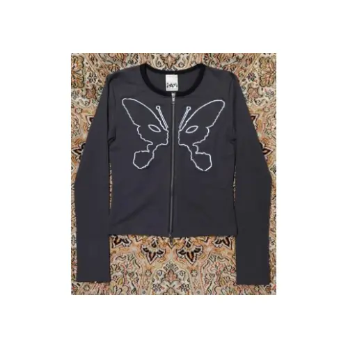 P.A.M. KOSMIC KISS ZIPPED CARDIGAN