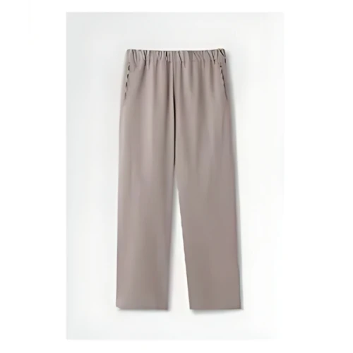 OVERCOAT wide-leg drawstring trouser