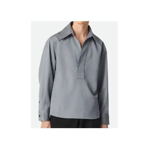 BOTTEGA VENETA ウール サトル シェブロン シャツ