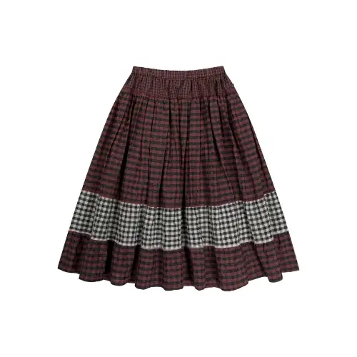 COYSEIO MORI CHECK SKIRT