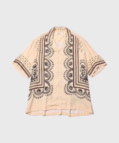 CMMN SWDN Ted Shirt Beige Print