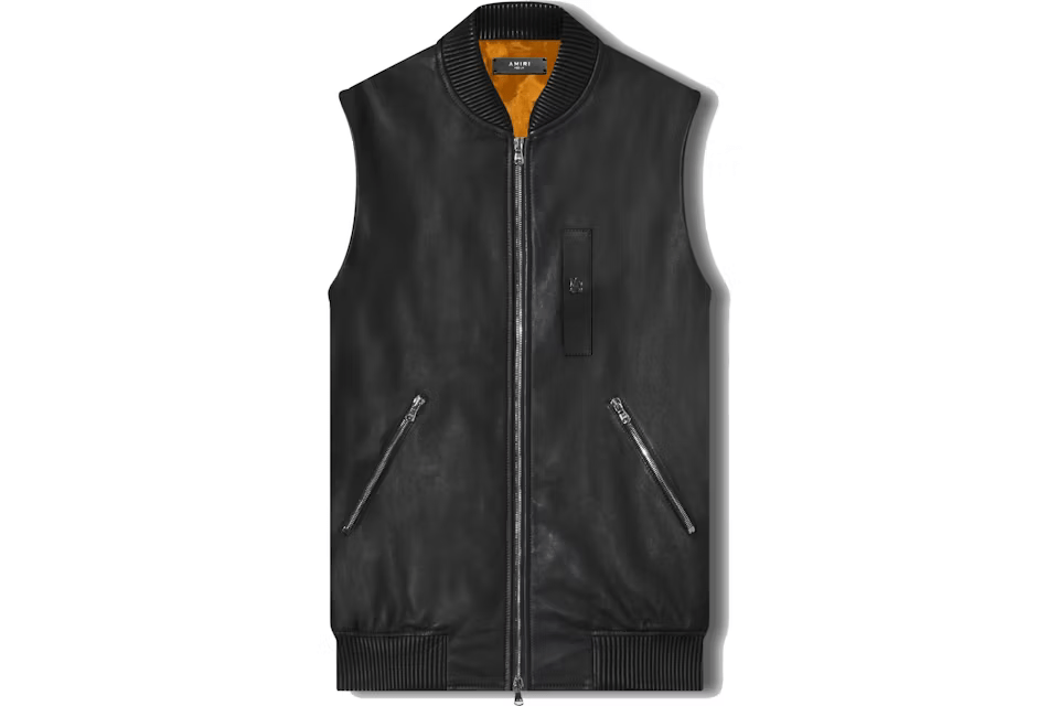 AMIRI Leather Vest