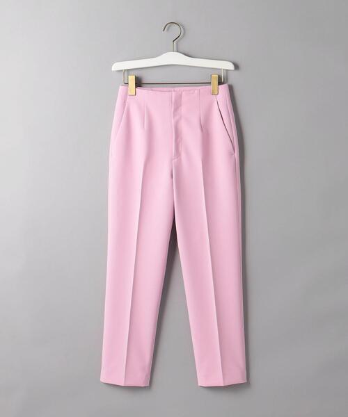 UNITED ARROWS P/PU ダブルクロス スリムパンツ