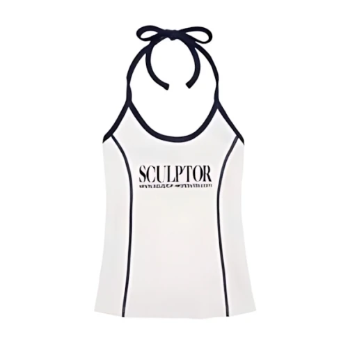 SCULPTOR Classic Logo Halter Top/クラシックロゴホルタートップ