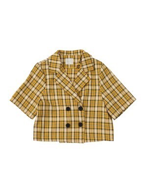 AMAIL Candy check シャツジャケット