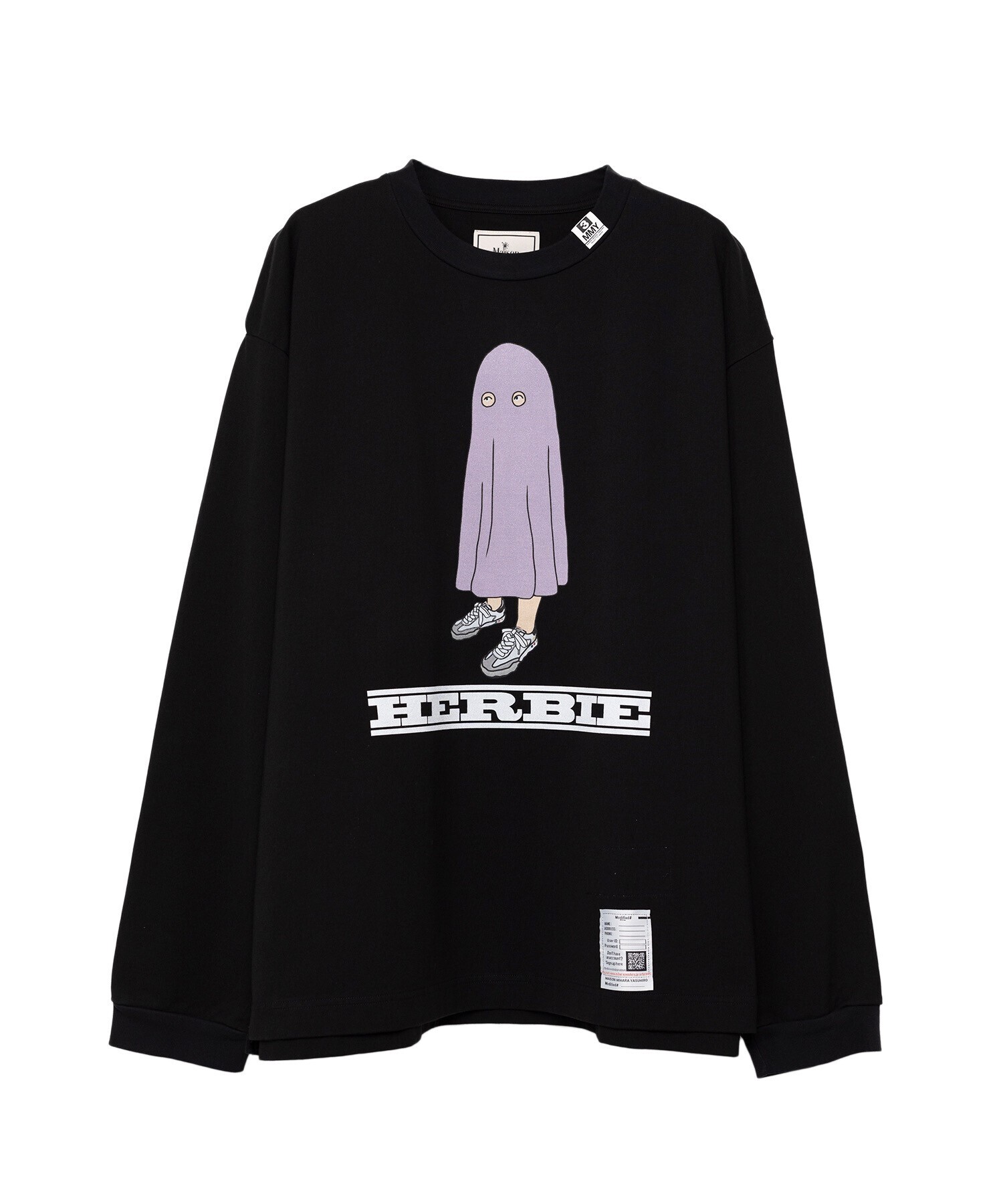Maison MIHARA YASUHIRO HERBIE Printed Long Sleeve T-shirt