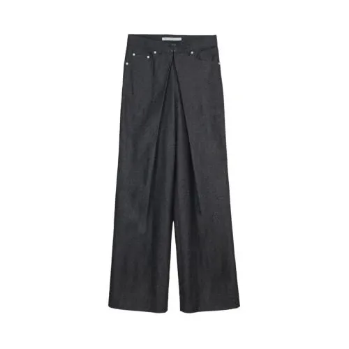 JOHN LAWRENCE SULLIVAN RIGID DENIM WIDE PANTS