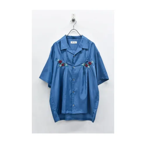 newRose Embroidery Wrinklework Blouson
