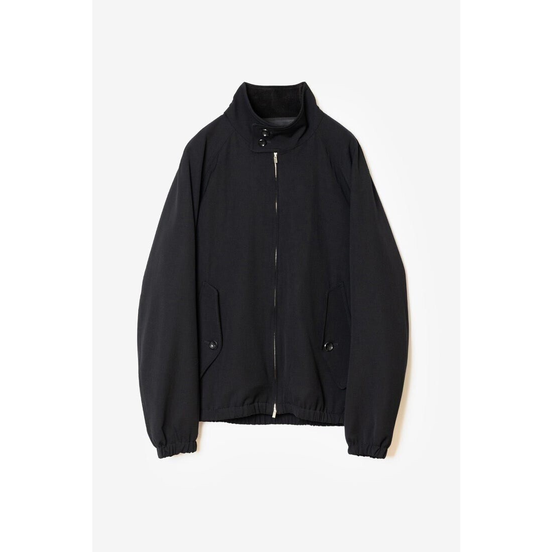 ATTACHMENT WASHABLE HIGH TWIST GABARDINE HARRINGTON JACKET
