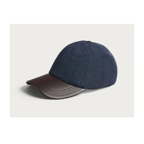 BERLUTI レザーバイザー ベースボールキャップ
