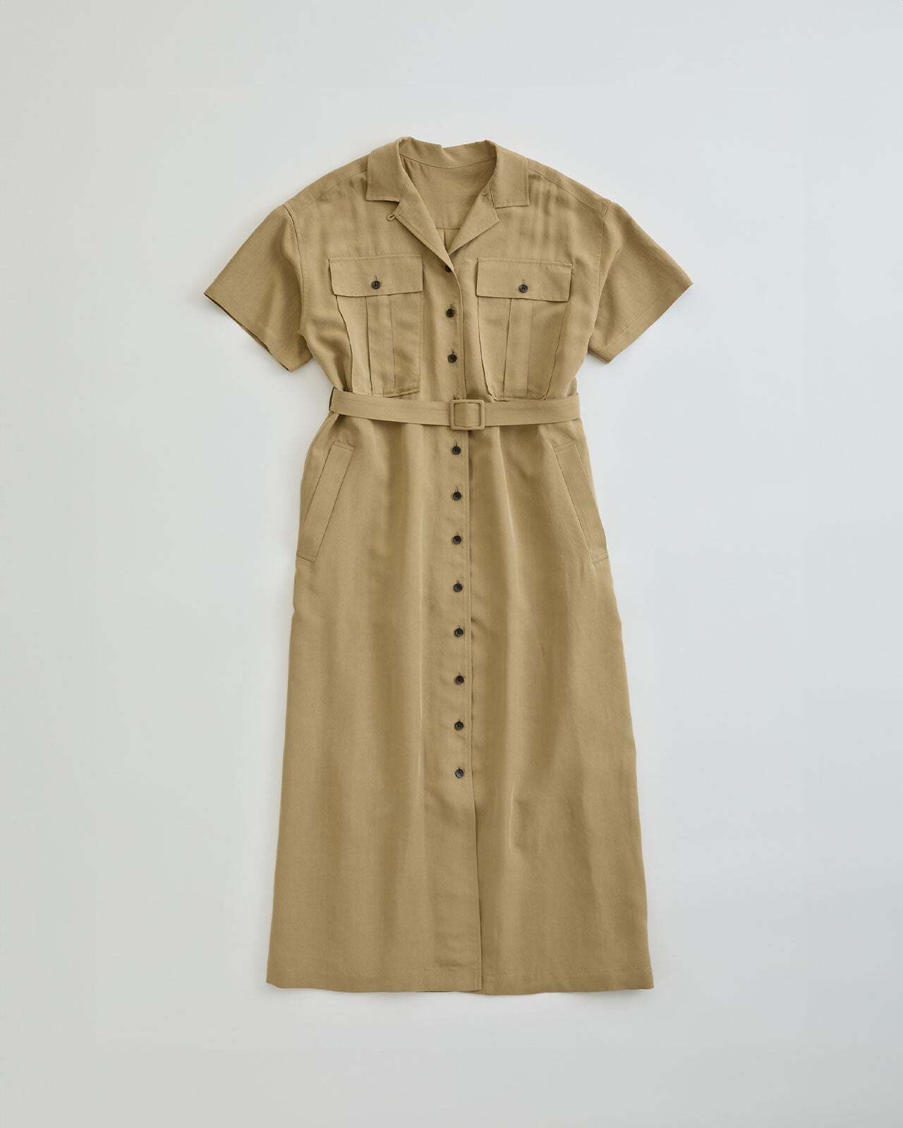 Shinzone OPEN COLLAR SHIRT DRESS