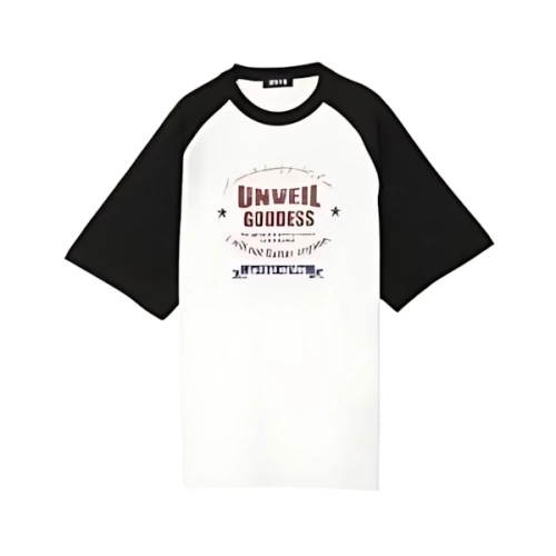 福寿外貌 Original Graphic Raglan Sleeve Tee