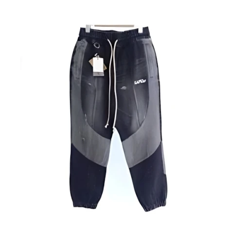 SAPEur VINTAGE DENIM TRACK PANTS