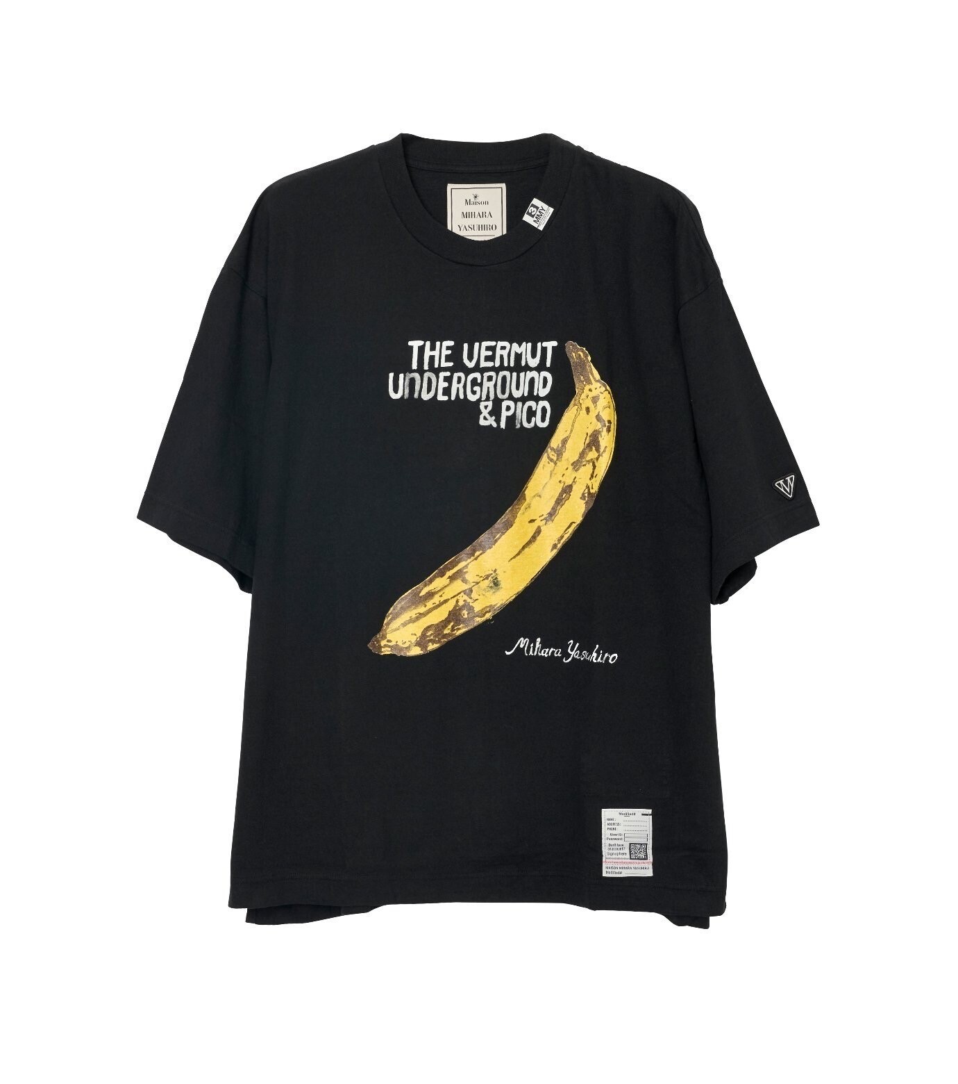 Maison Mihara Yasuhiro Limited Edition Banana Printed Tee