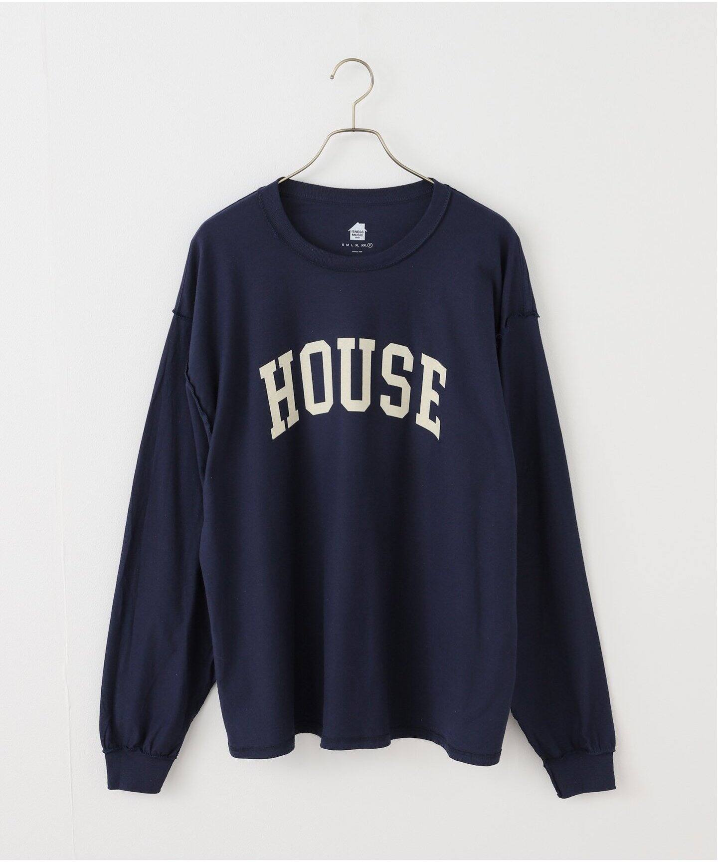 JOURNAL STANDARD L'ESSAGE 《別注》【ISNESS MUSIC】 HOUSE LONG SLEEVE T SHIR：カットソー