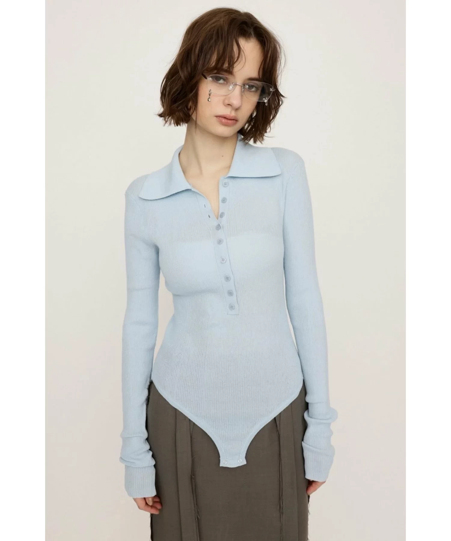 SLY COLLARED BODYSUIT