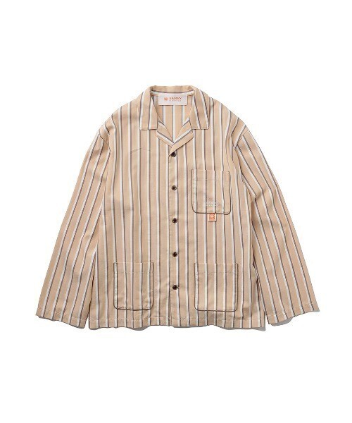 GELATO PIQUE HOMME 【EAMES】【HOMME】リサイクルストライプシャツ