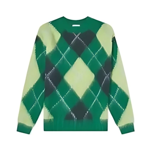 KENZO ARGYLE MOHAIR COMFORT JUMPER